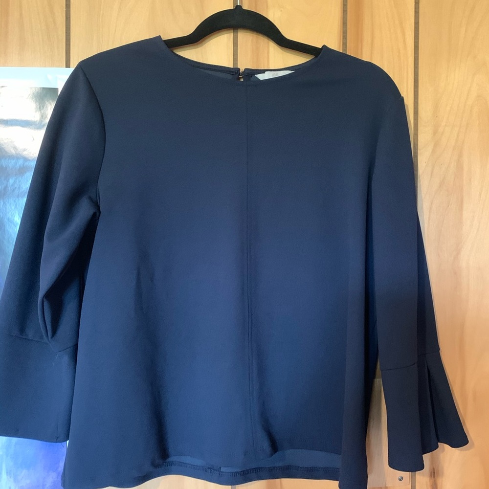 H&M navy blouse